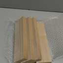 Bright Creations Wood Blocks - Wood Boards for Crafts & MDF Board Projects - Carving Blocks & Smooth Painting Surface - 3 x 10 in, 1 in Thick, 4-Pack