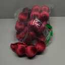 9 ft Extra Large Christmas Velvet Ball Garland Christmas Ornament 2.8 Inch Beads Xmas Hanging Ball Garland Decor for Tree Fireplace Mantel Holiday Party Indoor Outdoor(Black)