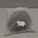 Kaneles Mens Short Black Straight Wigs Natural Middle Part Synthetic Hair Daily Cosplay Costume Fluffy Wig(Black)