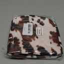 Nerxy Insulated Lunch Bag 8x5x8.5inch Cow Skin Print Lunch Box Abstract Africa Animal Farm Fashion Reusable Meal Portable Container Tote for Woman Men Kids Adults Work School Travel Office Picnic