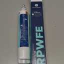 GE RPWFE Refrigerator Water Filter, Genuine Replacement Filter, Certified to Reduce Lead, Microplastics, PFOA/PFOS, and 50+ Other Impurities, Compatible with GE Appliances Brands, Pack of 1