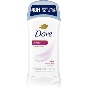 Dove Powder Invisible Solid Anti-Perspirant Deodorant 2.6 oz (Pack of 6) EXP. 07/2026