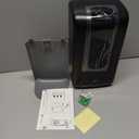 Automatic Hand Sanitizer/Soap Dispenser Touchless Electronic Motion Sensor Release for Gel & Liquid Solutions + Anti-Drip Catcher Tray & Large Capacity Refillable Tank of 1200ML/40OZ 16x13.3x30 CM Black