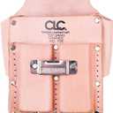 CLC Custom Leathercraft 700 Tool Pouch, Heavy Duty, 5-Pocket, Tan