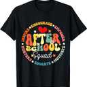 Groovy After School Squad After School Program Staff T-Shirt, L
