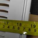 21,5 x 17,5 Aluminum Return Filter Grille - Easy Airflow - Linear Bar Grilles [Outer Dimensions: 22,5w X 18,5"h]