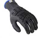 Safety Work Gloves Mechanical Gloves Back of Hand Anti-smash Non-slip Palm Strong Grip Application Widely Rescue Damping Protective Gloves Mechanical Gloves Ideal