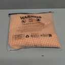 SOLY HUX Women's Work Outfits V Neck Sleeveless Blouses Summer Casual Tank Tops Business Office Dressy Striped Shirts (Orange Gingham, XL)