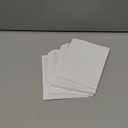 IMAGAME Clear Adhesive Business Card Pocket swith Side Open for Loading, 50 Pack, Plastic Labels Holders for Storage Bins and Library Card, Ideal for Organizing and Protecting Your Business Cards (3-5/8" x 5-1/4")