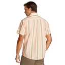 Eddie Bauer Mens Eddie Bauer Printed Baja Shirt (Small, Dstypnk)