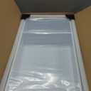 12" X 25" Stainless Steel Shower Niche Insert Tile Ready, Niche for Shower Wall, 2-Tier Recessed Shelves No Tile Needed for Bathroom Storage, White