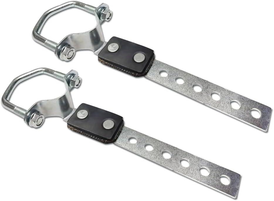 2 Pcs Universal Exhaust Hangers,Tail Pipe Hanger Fits 2 1/4" Tube