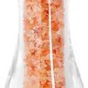 LHS Pepper Mill Grinder Salt Grinder, Arcylic Peppercorn Grinders with Adjustable Ceramic Coarseness-Clear(1 Pack)