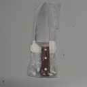 LarpGears Halloween Foam Weapon Fake Butcher Knife Toy Brown 12.6 in