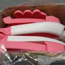 MoreFeel Collapsible Baby Bathtub for Newborn with Thermometer & 1 Hooded Towel & 1 Soft Floating Cushion,Portable Travel Bathtub with Drain Hole, Durable Foldable Baby Tubs for Infants to Toddler