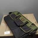 FASTECH 20-inch Wide Mouth Tool Bag with Water Proof Molded BaseWide Mouth Tool Tote Bag,Waterproof Tool Organizer Bag for Men with Adjustable Shoulder Strap (20 inch)