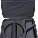 Travel Bag for Mini Satellite Dish Black Lightweight Waterproof