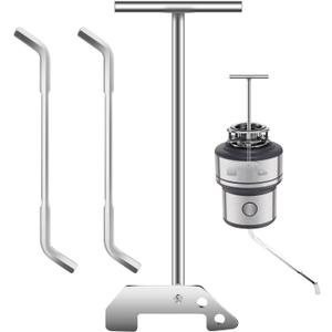 Garbage Disposer Unjamming Wrench/WRN-00 Garbage Disposal Wrench Tool - Compatible with All Waste King and SinkErator/Moen Garbage Disposals