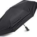 Samsonite Compact Auto Open/Close Umbrella (One Size, Black)