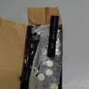 Tujoe 25 Pcs Mini Flashlights Bulk Bright Aluminum LED Handheld Torches with Lanyard Small LED Flashlights for Night Reading Emergency Hurricane Camping Hiking Halloween Party Favors(Black)