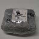 Hysterectomy Pillow for Abdominal Surgery - Post Hysterectomy Recovery Must Haves - Tummy Pillow, After Abdominal Recovery Products for Women (Grey Star Lounger With Straps)