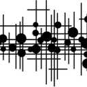 Rajukit Modern Geometric Abstract Metal Wall Art Black Wall Decor Large Metal Wall Sculpture for Living Room, Versatile Home Decor (33.9*15.7)