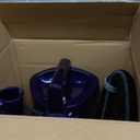 Shark Lift-Away Upright Vacuum with Powerfins, Self-Cleaning Brushroll, Anti-Allergen Complete Seal Technology, No Hair Wrap, LED Headlights, and Advanced Swivel Steering, Eggplant, ZD201