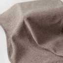 2 Pack Ruffle Burlap Window Valances Ruffled Shabby Chic Kitchen Valances Curtains Farmhouse Rustic Button Window Treatment Decor Rod Pocket Valances for Kitchen/Living Room 16" X 56" (Brown)