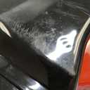 Labwork 4 Pieces Universal Car Front Bumper Lip Spoiler Splitter Body Kit Bright Black Red Tongue