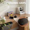 2 Pack Ergonomic FPS Mouse Grip for Nitendo Switch 2 Joy-Con  Precision Aim & Stable Control for Shooter Games  Left & Right Hand Grip Set for Enhanced Targeting, Black