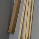 Wood Easel for Wedding or Any Event's Framed Picture Display (65" Tall) l Events Flower Display l Wood Easel Floral (Natural)