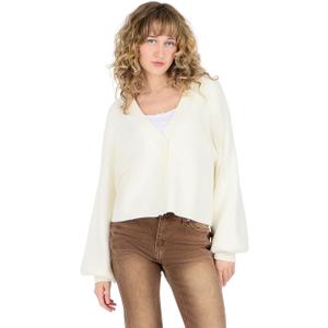 Forever 21 Women's Chunky Cropped Cardigan (Pink, S)