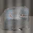 Basics LeakProof Dog and Puppy Potty Training Pee Pads with QuickDry 5Layer Super Absorbent Design, Regular Size 22 x 22 inch, Blue & White, 100 Count