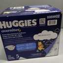 Huggies Overnites Size 5 Overnight Diapers (27+ lbs), 50 Ct