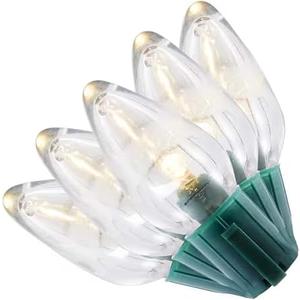 25 LED C9 Lights Warm White