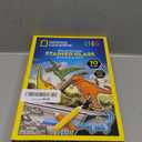 NATIONAL GEOGRAPHIC Glow in The Dark Dinosaur Stained Glass Art Kit - Window Sun Catchers and Crafts for Kids Ages 4-8