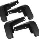 ABOOFAN Easy Fit Mud Flaps for Set of 4 Plastic Car Mud Guards Quick Installation