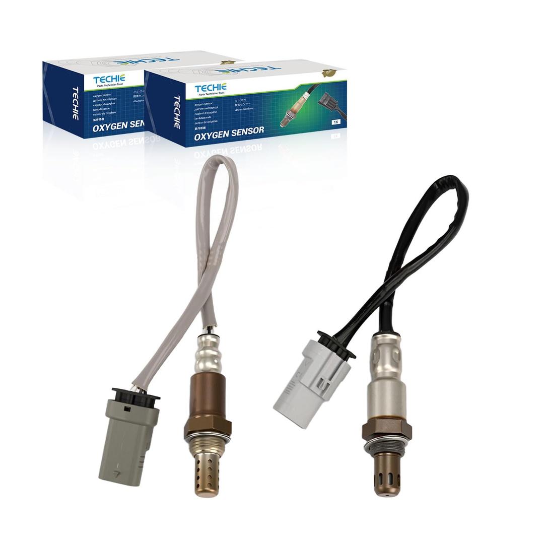 TECHIE Oxygen O2 Sensor 234-4940 234-4974 O2 Sensor fit for Chevy Silverado 1500 2014-2018,Suburban,Tahoe 2015-2018,for GMC Sierra 1500 2014-2018,Yukon 2015-2018,for Cadillac Escalade 2015-2016,2PCS