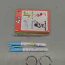 Water Coloring Books for Toddlers, Aqua Painting Book for 18+ Months, Magic Paint Set for 2 3 4 5 Years Old, Alphabet Flash Cards ABC Learning, Road Trip/Airplane Travel/Car Activities Essentials Kids