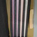 Viyffo 12 Inch Taper Candles Pink with a Purple Hue Set of 4 Unscented Smokeless Long Tall Tapered Candle for Candlesticks Sticks Wedding Advent Home Decor Dinner Christmas