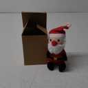 Senneny Dog Christmas Toys Santa, Stuffed Squeaky Toys for Dogs Puppy, Plush for Large Medium Small Dogs, Interactive Durable Dog Chew Toys