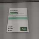 Hat Rack for Hat Storage (4-Pack), Multi-Purpose Hat Organizer, Strong Adhesive Hat Hooks for Wall Organizer for Baseball Caps, Two Mounting Options Hook, Black