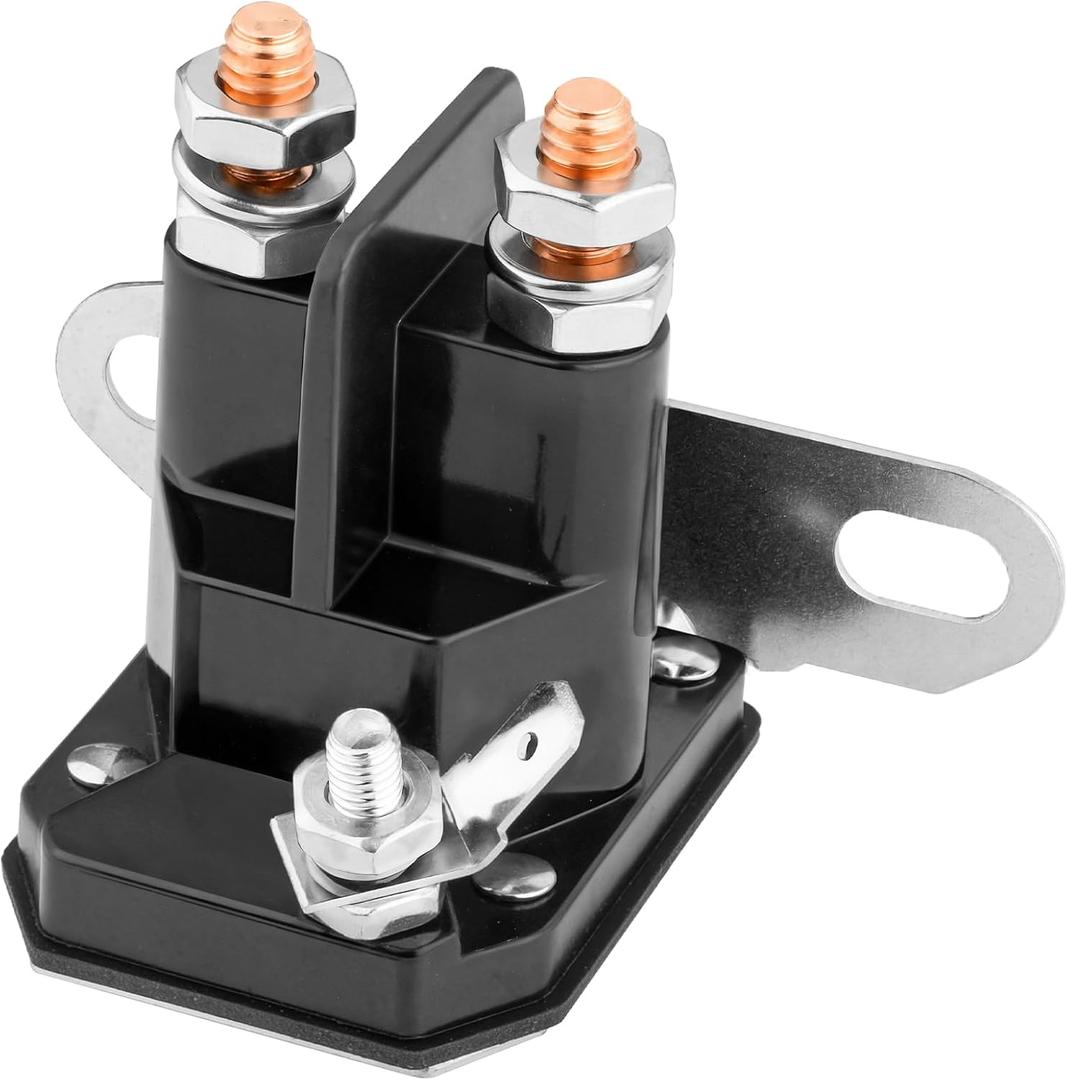 030817 12V Starter Solenoid for Trombetta Hustler Raptor SD SDX Flip-Up FasTrak Zero Turn Lawn Mower 832-1211-210