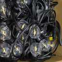 addlon 100FT Solar String Lights Outdoor with Remote, 54 LED Shatterproof Bulbs, USB Charging, 20+ Hour Runtime, Dimmable & Timable, G40 Waterproof Solar Lights for Outside Backyard Patio Garden Decor