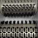 Shark HD430 FlexStyle Air Styling & Drying System, Powerful Hair Dryer Brush & Multi-Styler with Auto-Wrap Curlers, Paddle Brush, Oval Brush, Concentrator Attachment, Stone