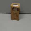 VINUR Kids Insulated Tumbler with Lid and Straw 17 oz-Spill Proof& Leak Resistant-Stainless Steel Vacuum Tumbler Travel Mug with Handle & Silicone Base-Cup Holder Friendly, Purple