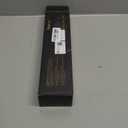 Hair Straightener 1 Inch Flat Iron and Curler 2 in 1 Titanium Ceramic Ionic Dual Voltage Straightener with Heat-Resistant Silicone, for Less Frizz, Shinier & Smoother (Black/Rose Gold)