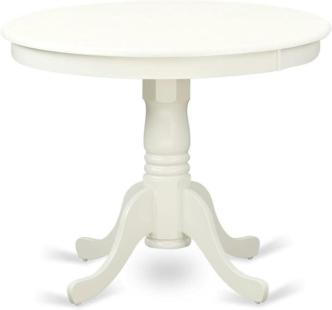 Round Pedestal Table by East West Furniture