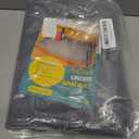 Jin&Bao Waterproof Under Sink Mat 34" x 22", Thick Silicone Mat Cabinet Protector for Kitchen and Bathroom, Shelf Liner, Home Organizer and Storage, Multipurpose Tray for Gadgets and Essentials (Dark Gray)