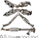 Front Left & Right Catalytic Converter Kit Fit for Toyota 4Runner 2010-2012